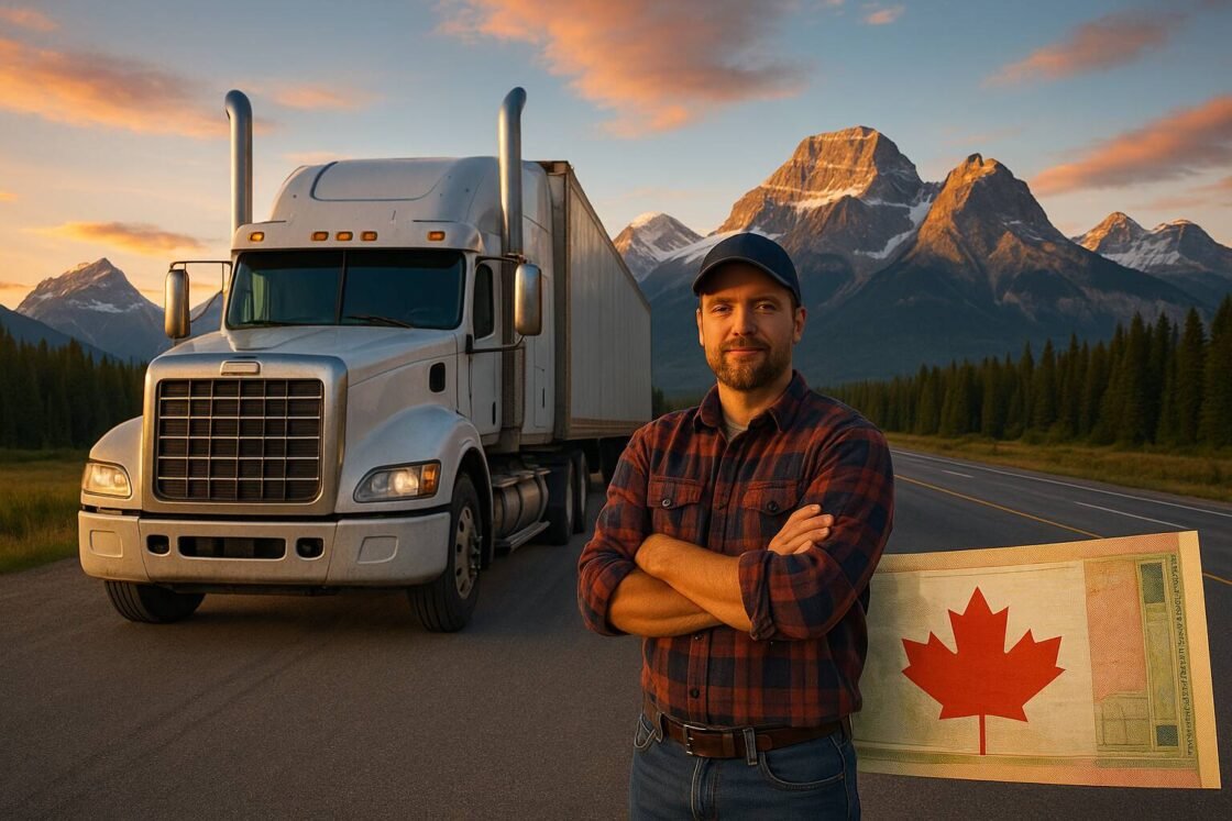 Upptäck aktuella löner, förmåner och arbetsvillkor för lastbilschaufförer i Kanada. Jämför regionala skillnader och möjligheter för utländska förare.