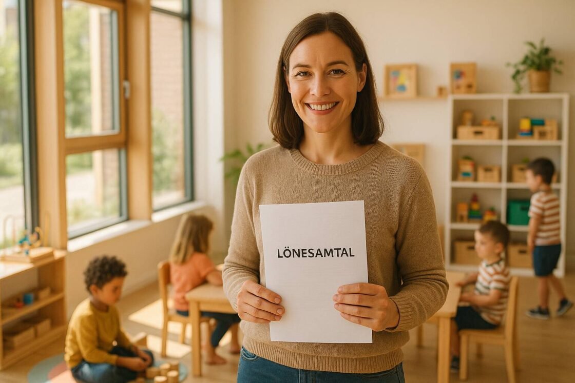 Aktuell statistik om förskollärares löner 2025. Genomsnittlig månadslön 33.600-37.000 kr, regionala skillnader och Lärarförbundets nya kollektivavtal HÖK 25.