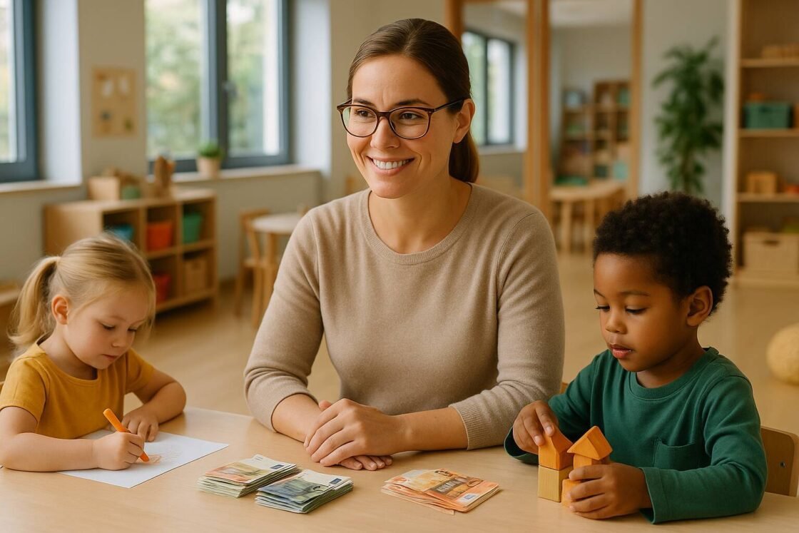 Komplett guide till förskollärarlöner 2025 med aktuell statistik, regionala skillnader och framtidsprognoser. Få insikt i faktorer som påverkar din lön.