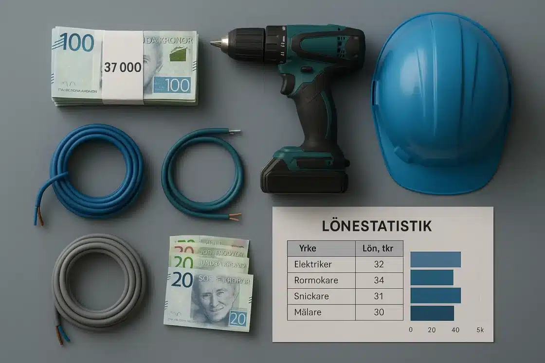 Elektriker lön 2025: Komplett guide till medellön, ackord och löneförhandlingar2025-10-12T00:33:58.805Z