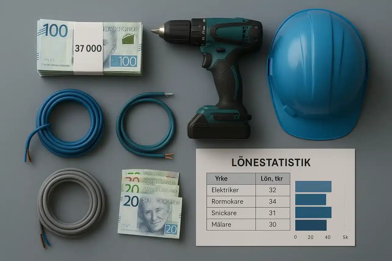 Elektriker lön 2025: Komplett guide till medellön, ackord och löneförhandlingar2025-10-12T00:33:58.805Z